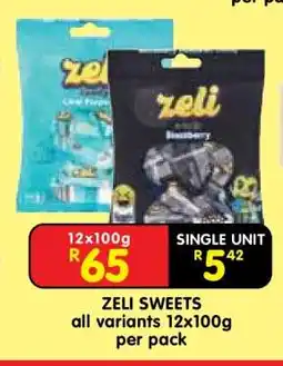 Shoprite Zeli Sweets offer
