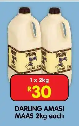 Shoprite DARLING AMASI MAAS 2kg each offer