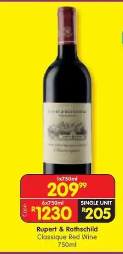 Shoprite Rupert & Rothschild offer