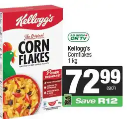 Spar Kellogg’s Cornflakes 1 kg offer
