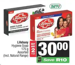 Spar Lifebuoy Hygiene Soap offer