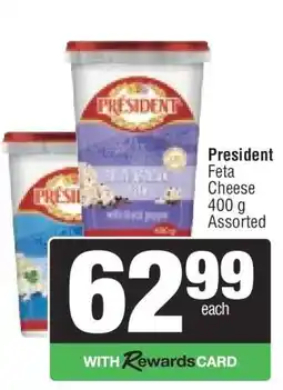 Spar Président Feta Cheese offer