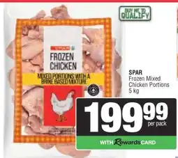 Spar SPAR Frozen Mixed Chicken Portions offer