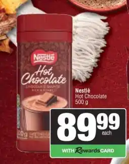 Spar Nestlé Hot Chocolate offer