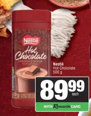 Spar Nestlé Hot Chocolate offer