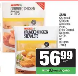 Spar SPAR Crumbed Chicken offer