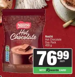 Spar Nestlé Hot Chocolate Doy Pack offer