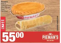 Spar Pieman's Pies or Sausage Rolls offer