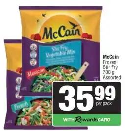 Spar McCAIN Frozen Stir Fry offer