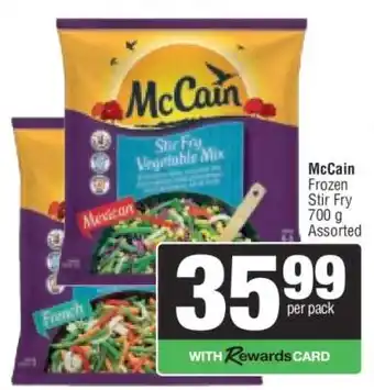 Spar McCAIN Frozen Stir Fry offer