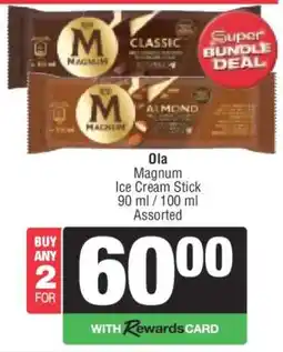 Spar Ola Magnum Ice Cream Stick offer