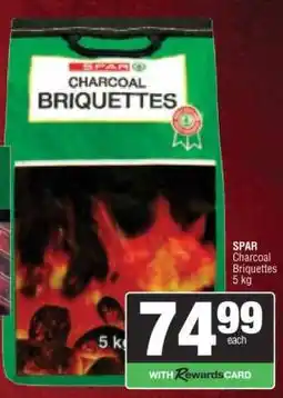 Spar SPAR Charcoal Briquettes 5 kg offer