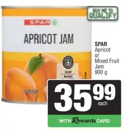 Spar SPAR Apricot or Mixed Fruit Jam offer