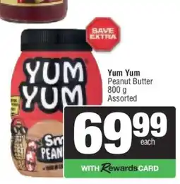 Spar Yum Yum Peanut Butter offer