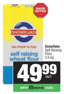 Spar Snowflake Self Raising Flour offer