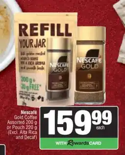 Spar Nescafé Gold Coffee offer