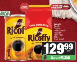 Spar Nescafé Ricoffy offer