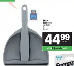 Spar SPAR goodliving Dustpan & Brush offer