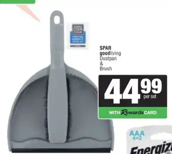 Spar SPAR goodliving Dustpan & Brush offer