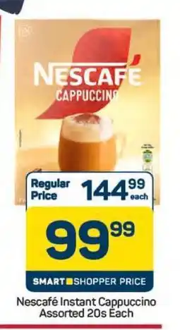 Pick n Pay Hypermarket Nescafé Instant Cappuccino Assorted 20s Each offer