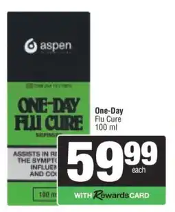 Spar One-Day Flu Cure offer