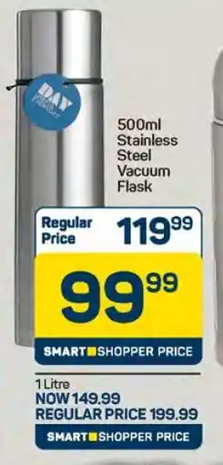 Pick n Pay Hypermarket 500ml Stainless Steel Vacuum Flask offer