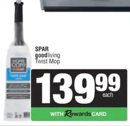 Spar SPAR goodliving Twist Mop offer