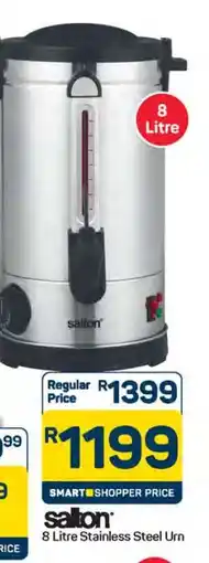 Pick n Pay Hypermarket Salton 8 Litre Stainless Steel Urn offer