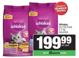 Spar Whiskas Dry Cat Food offer