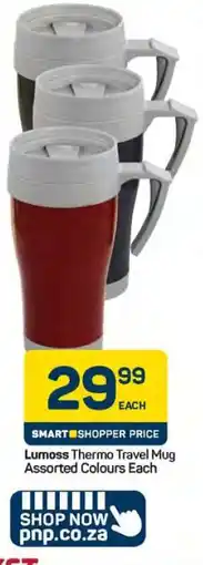 Pick n Pay Hypermarket Lumos Thermo Travel Mug offer