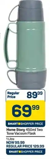 Pick n Pay Hypermarket Home Story 450ml Two Tone Vacuum Flask offer