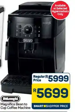 Pick n Pay Hypermarket DeLonghi Magnifica Bean to Cup Coffee Machine offer