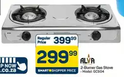 Pick n Pay Hypermarket Alva 2-Burner Gas Stove offer
