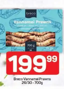 Pick n Pay Breco Vannamei Prawns 26/30 - 700g offer