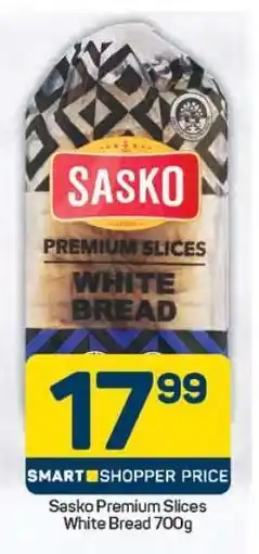 Pick n Pay Sasko Premium Slices White Bread 700g offer