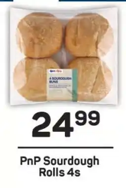 Pick n Pay PnP Sourdough Rolls 4s offer