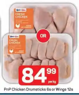 Pick n Pay PnP Chicken Drumsticks 6s or Wings 12s offer