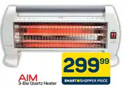 Pick n Pay Hypermarket AIM 3-Bar Quartz Heater offer
