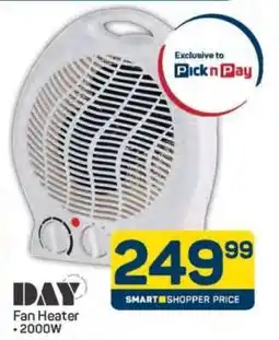 Pick n Pay DAY Fan Heater offer