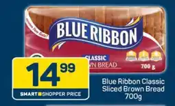 Pick n Pay BLUE RIBBON CLASSIC SLICED BROWN BREAD 700g offer