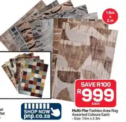 Pick n Pay Hypermarket Multi-Flor Fashion Area Rug offer