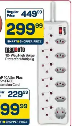 Pick n Pay Hypermarket Magneto 12-Way High Surge Protector Multiplug offer