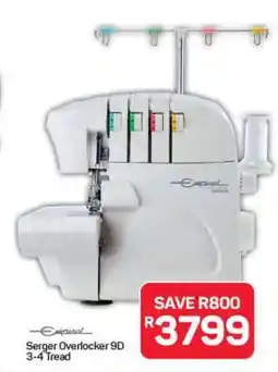 Pick n Pay Hypermarket Empisal Serger Overlocker 9D offer