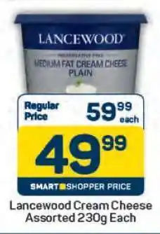 Pick n Pay Lancewood Cream Cheese Assorted 230g Each offer