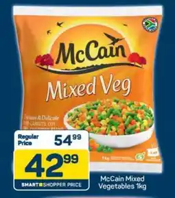 Pick n Pay McCain Mixed Vegetables 1kg offer