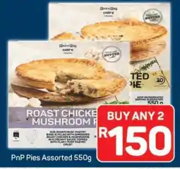 Pick n Pay PnP Pies Assorted 550g offer