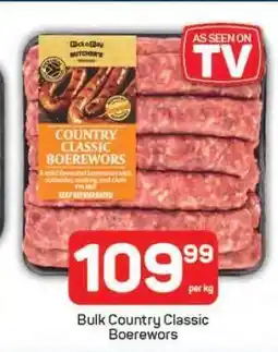 Pick n Pay Bulk Country Classic Boerewors offer