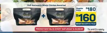 Pick n Pay PnP Rotisserie Whole Chicken Assorted offer
