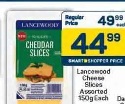 Pick n Pay Lancewood Cheese Slices Assorted 150g Each offer