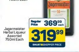 Pick n Pay Jagermeister Herbal Liqueur Assorted 750ml Each offer